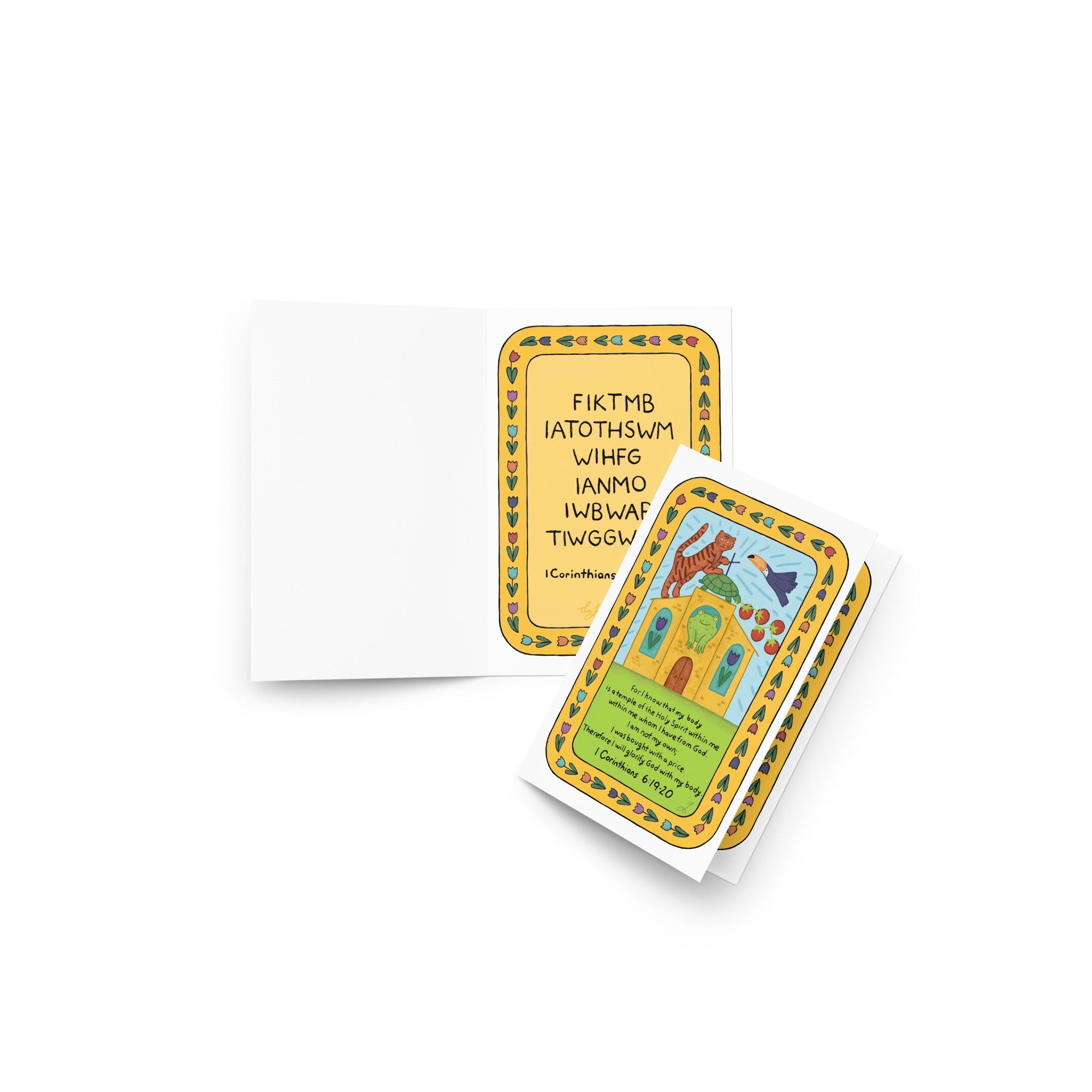 Corinthians 6:19-20 Greeting Card Bundle