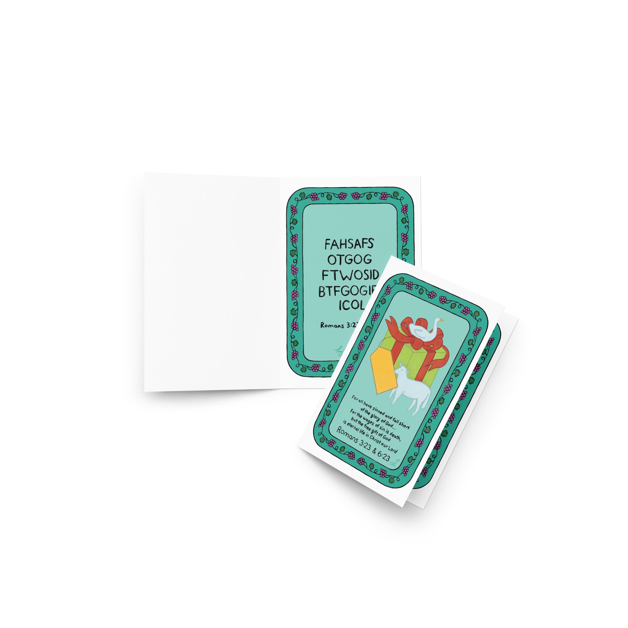Romans 3:23 & 6:23 Greeting Card Bundle