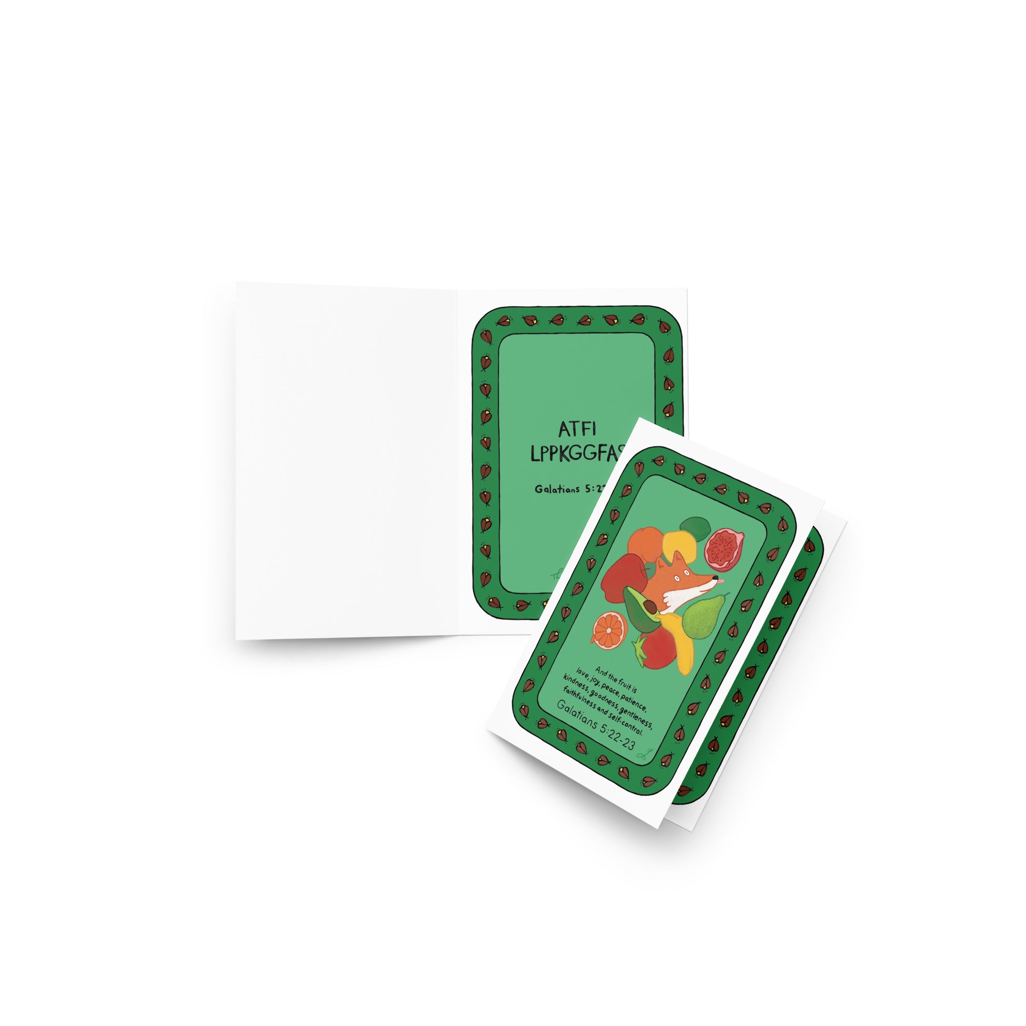 Galatians 5:22-23 Greeting Card Bundle