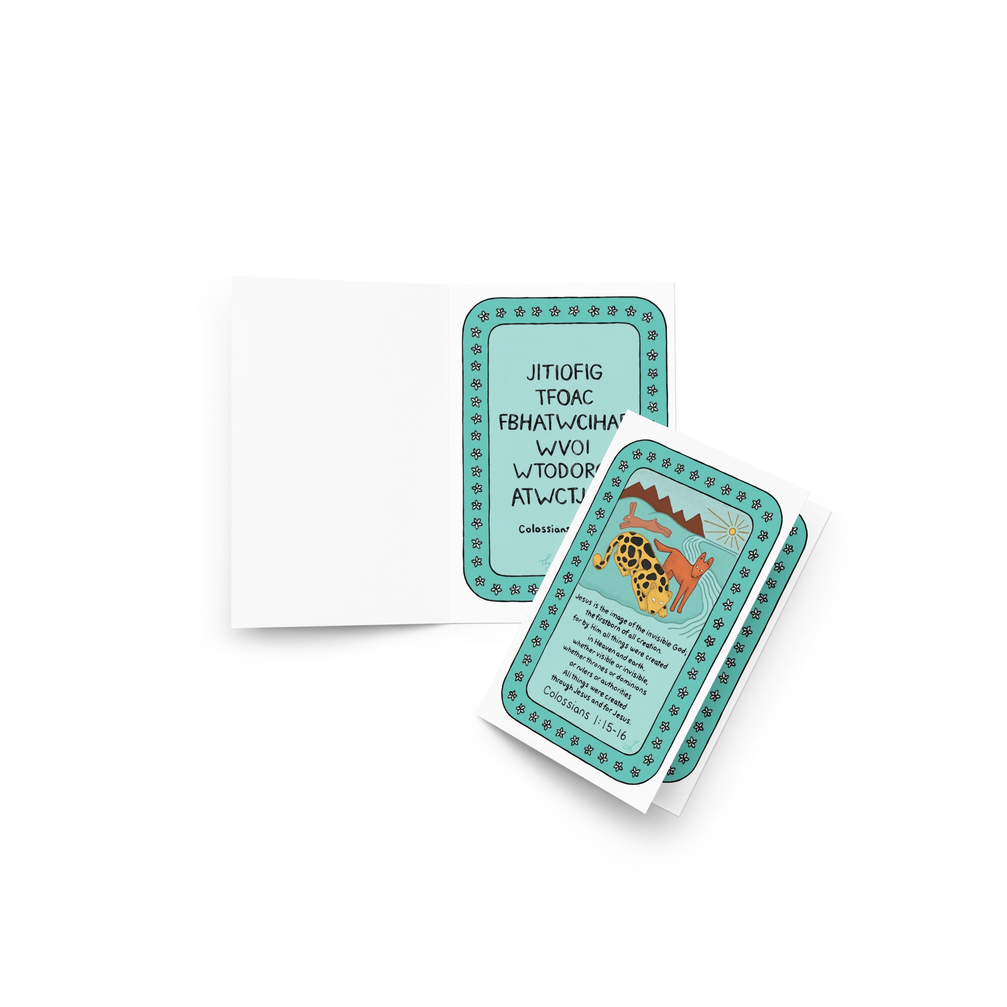 Colossians 1:15-6 Greeting Card Bundle