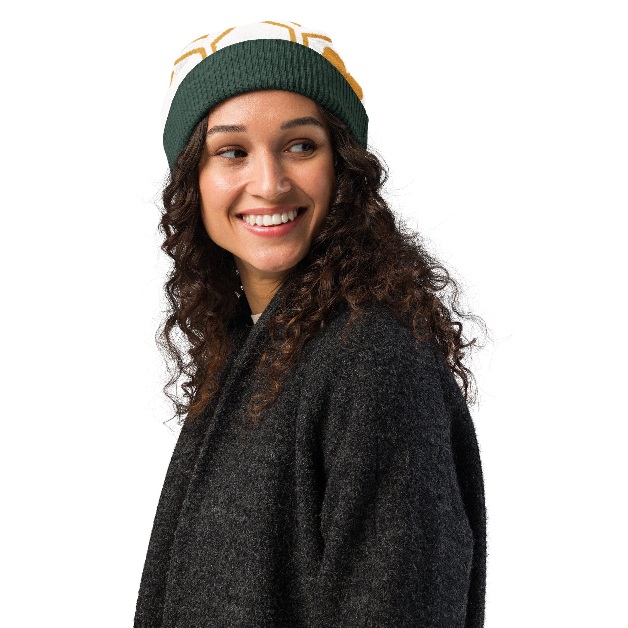 Honey for the Heart Beanie Model