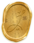 The Lockwoods Music Logo Icon Gold Wax Stamp