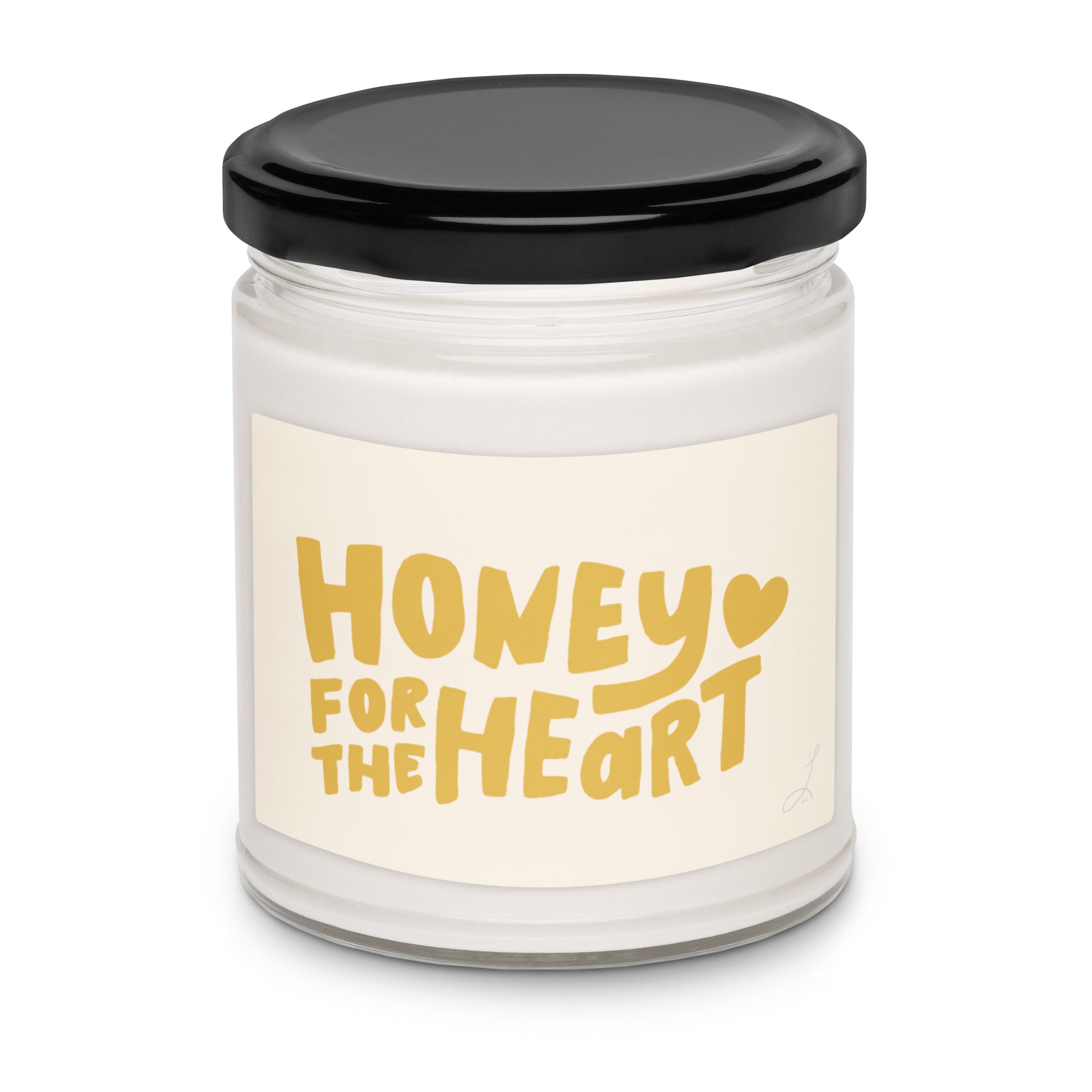 Honey for the Heart Scented Candle Closed